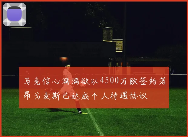 马竞信心满满欲以4500万欧签约若昂戈麦斯已达成个人待遇协议